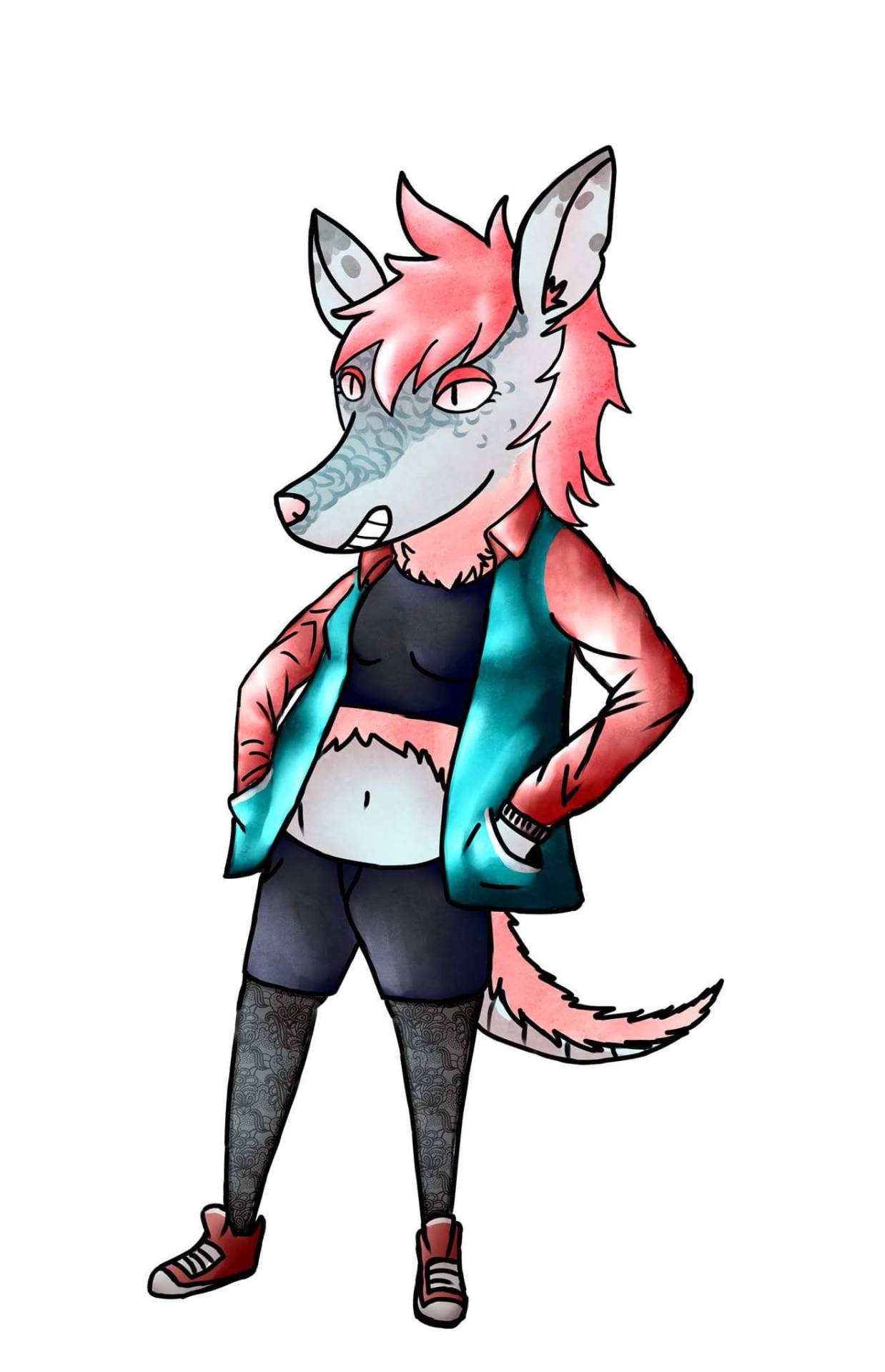 gay-possum:  I made a fluffy armidillo oc 