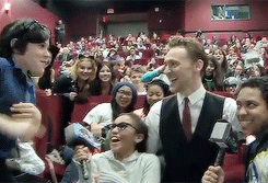 madisonyork:  Tom with kids &amp; Loki with kids 