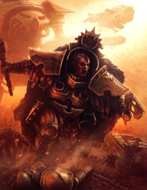 Today’s worst character of the day is Angron from Warhammer 40k!