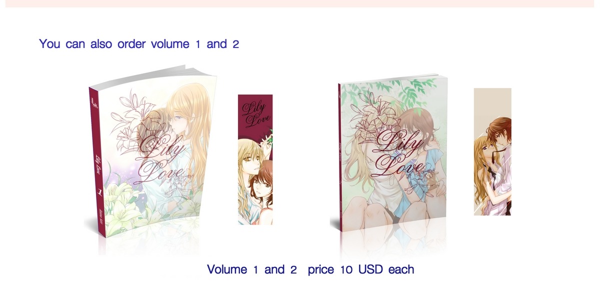 WOHOHO! IT’S THE TIME!We are opening pre-order for… Lily Love vol. 3 ENGLISH