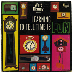 designstroy:(via Bart&amp;Co.)  On Tumblr  Walt Disney presents Learning to Tell Time Is Fun  (1964)