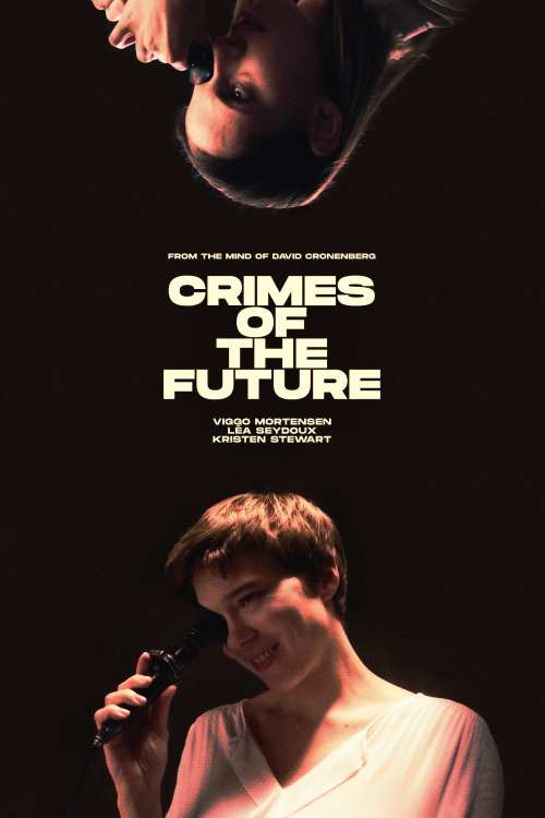  Posters de CRIMES OF THE FUTURE de David Cronenberg 