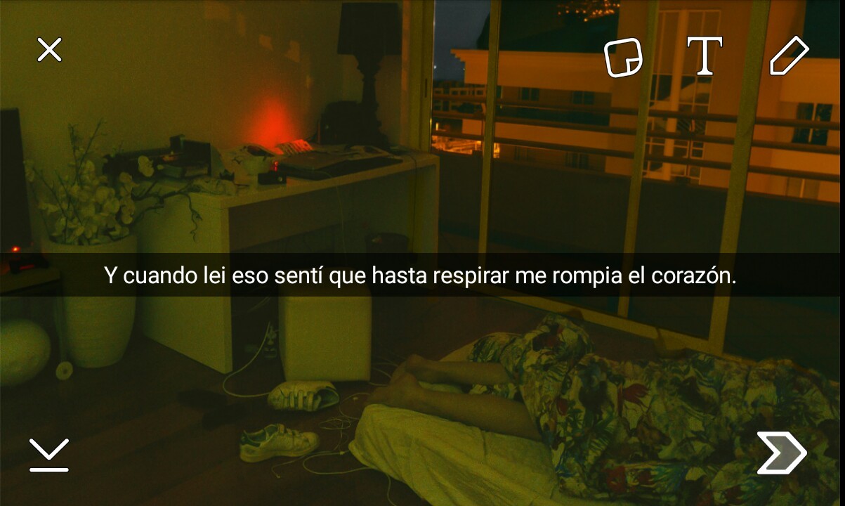 Crees que es el fin pero acaba de empezar.