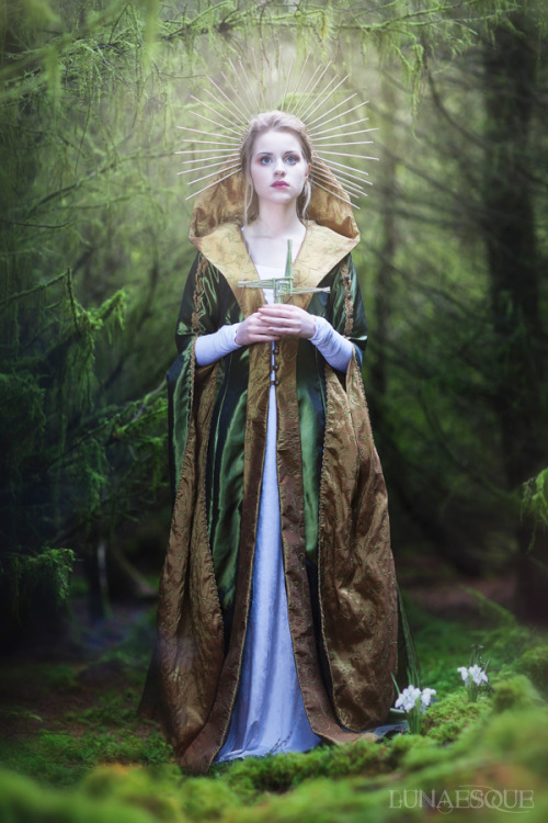 Blessed Imbolc - Lunaesque Creative PhotographyCostume - The Dark Angel Design co