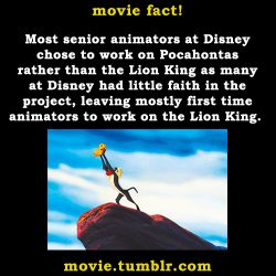 movie:  Lion King Facts - more movie facts