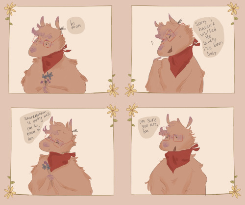 oh yeah i think i forgot to repost this but here’s my comic abt snork talking to his mom