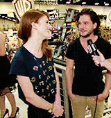 roselesliesource:Rose Leslie + Game of Thrones cast “I had the best time of my