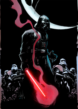 skywlker:  darth vader #1 variant by whilce