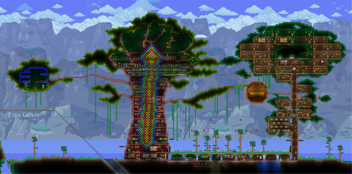 Some my creations from Terraria ~