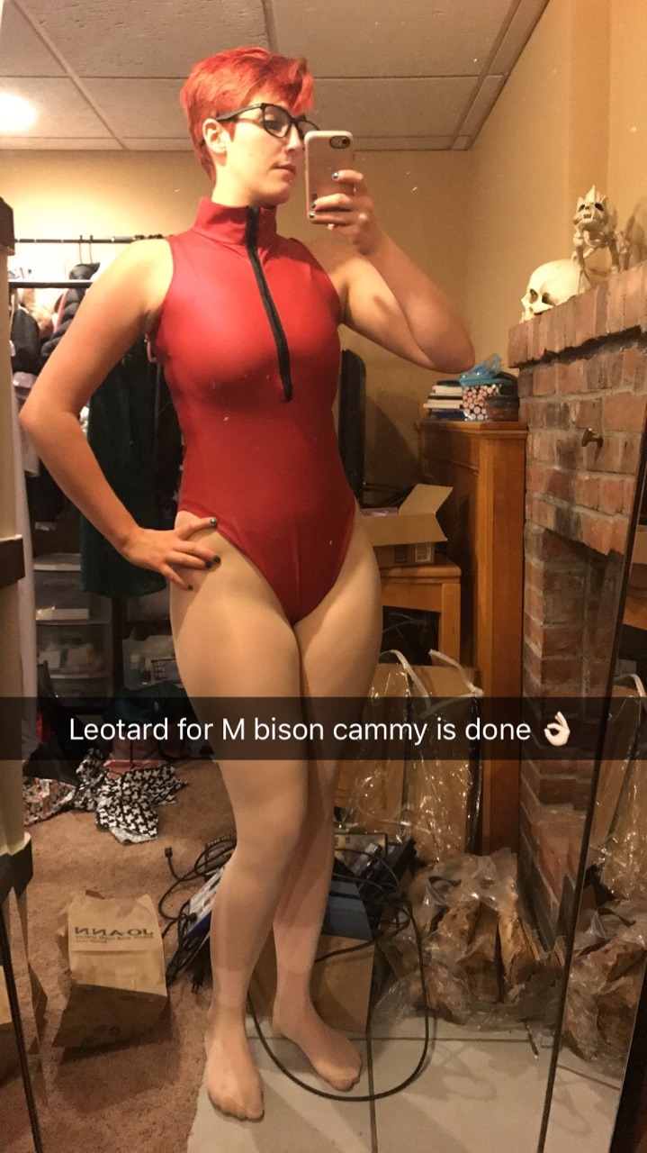 Day one: sewed leotard with too small of a zipper  Day two: cut up 3$ shitty police