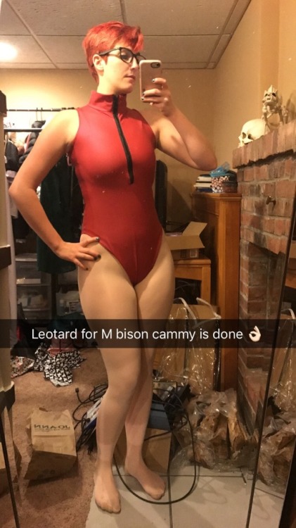 XXX Day one: sewed leotard with too small of photo