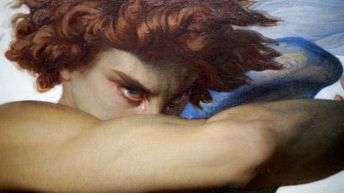 classicarte:Détail de « Ange Déchu (Fallen Angel) »Alexandre Cabanel, 1868