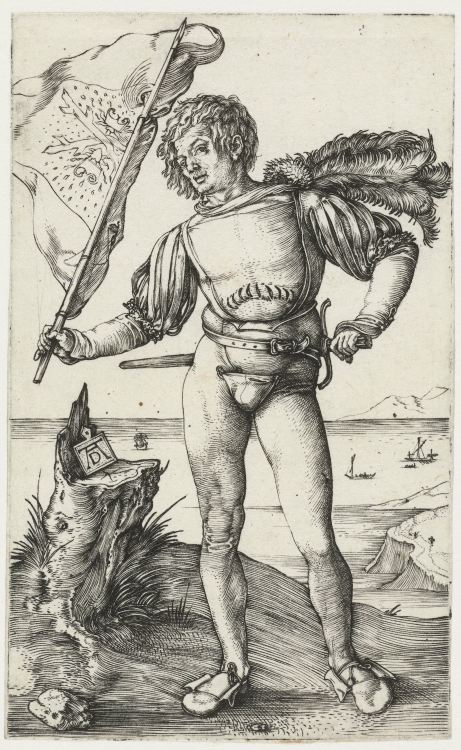 The Standard Bearer, by Albrecht Dürer.