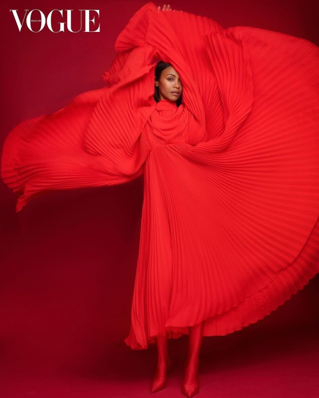 Zoe Saldana for Vogue, 2023