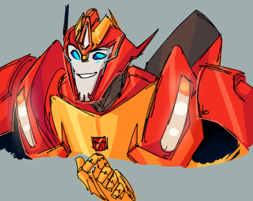 knife-red:hey listen if you make smokescreen red and yellow hes just roddy thanks for coming to my t