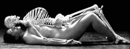 slobbering:‘Nude With Skeleton’ by Marina Abramović