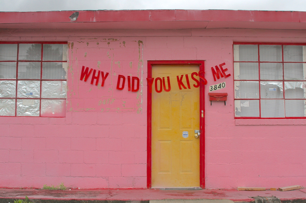 Why did you kiss me