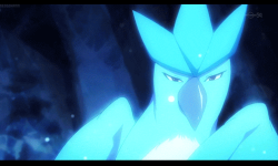 This gif of articuno froze on my phone like