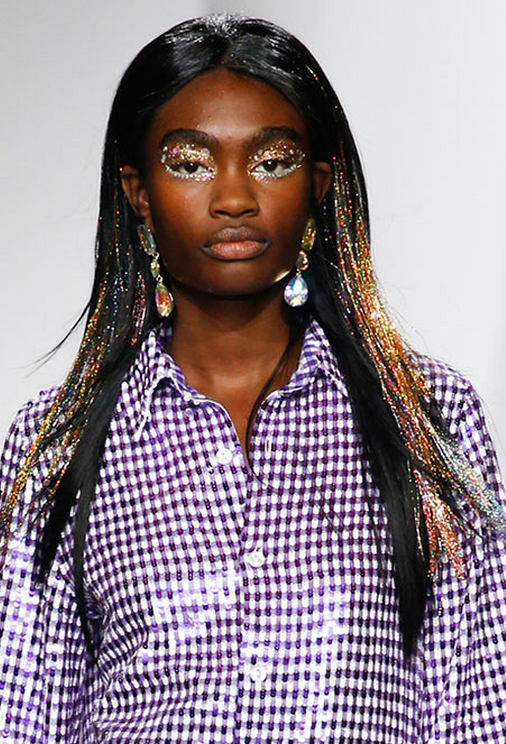black-model-famous:  Ashish Spring/Summer 2015 #Chantelle Brown-Young #Maddie Seisay #Sienna