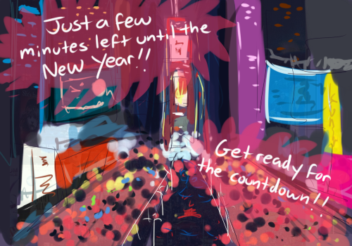 playbunny:             Here’s my final drawing on the year, ending it right with