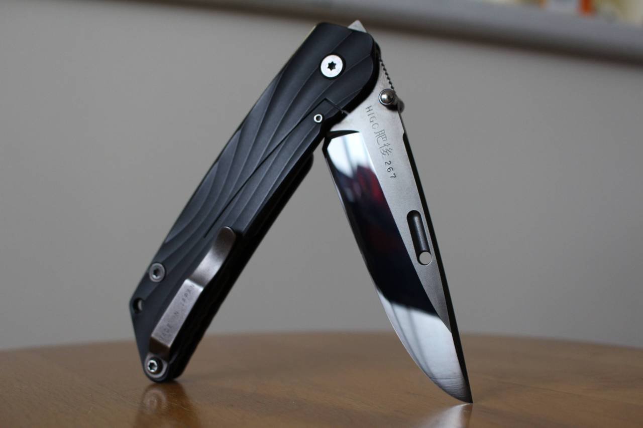 knifepics:  I think I can finally post in this sub. Rockstead Higo by cubenori