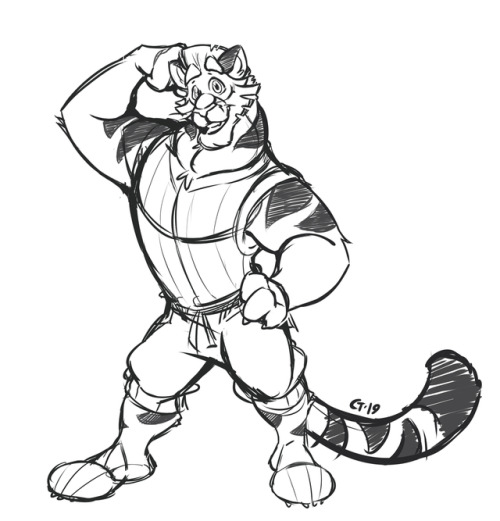 kingdomblade: My last several pictures have been of Syrus and/or Tanner so naturally  now that I have the chance to draw something else I just… draw Tanner.  