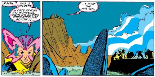 The Uncanny X-Men finally launch an assault on the Shadow King’s lair on Muir Island, and they get f