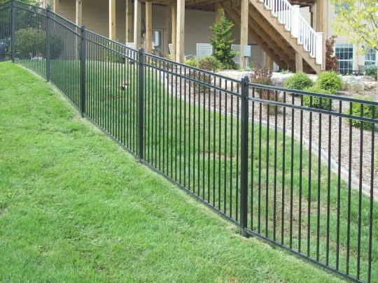 Menards aluminum fence