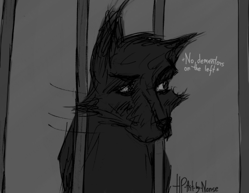 hp-art-by-nanse: Sirius escapes, part 1you gotta squeeze your butt through the bars