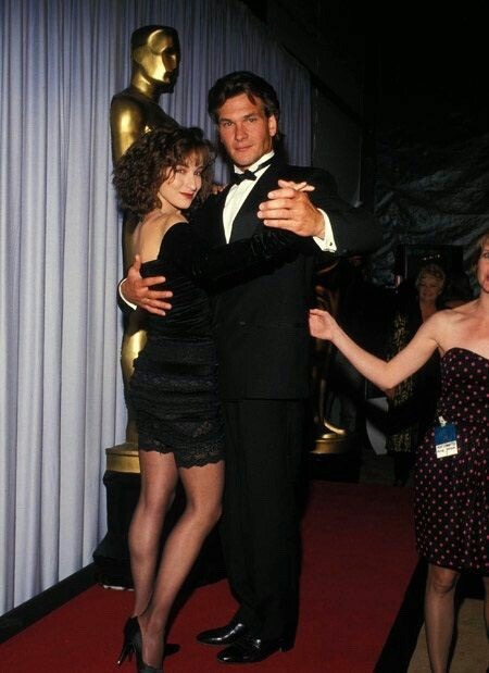 Jennifer Grey And Patrick Swayze, 1987