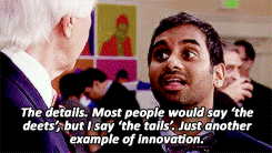 oncepromised:  Sometimes you gotta work a little, so you can ball a lot. - Tom Haverford