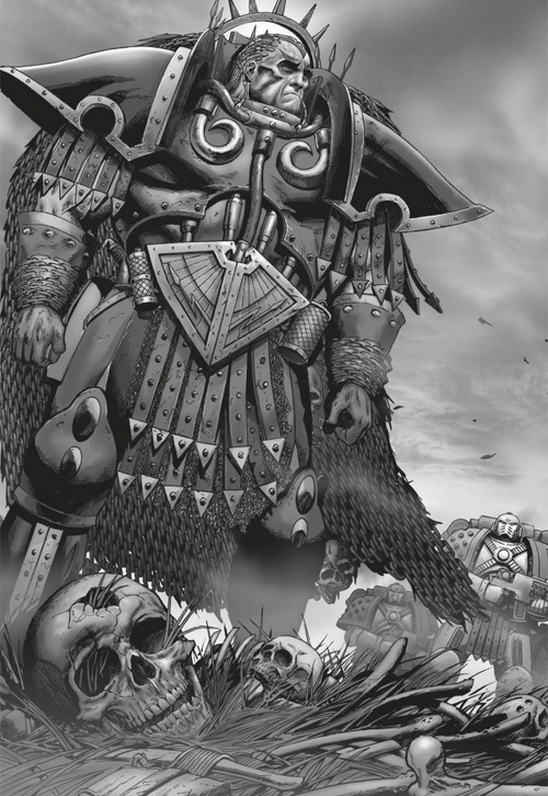 wh40kartwork: Primarchs by Karl Richardson