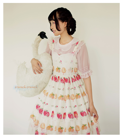 truth2teatold:Forever Summer Crunch Crunch series preorder - jumperskirt, one piece dress, blouse,