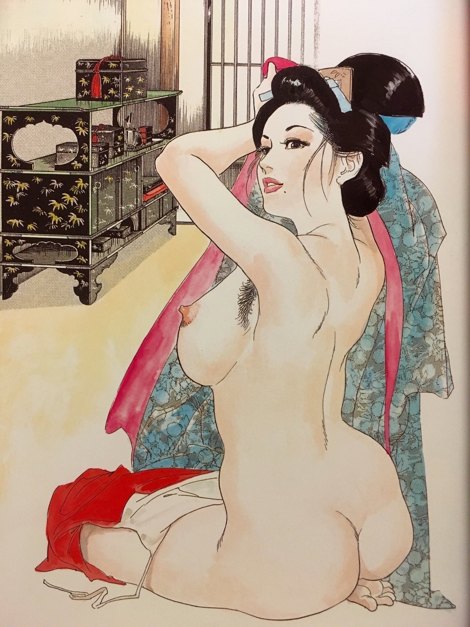 camtoonstm: mitsuo-midorikawa: ケン月影：艶 魅惑的な江戸熟女&amp;現代熟女