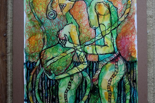 nephthys49:  | HOPE | Watercolor and ink porn pictures