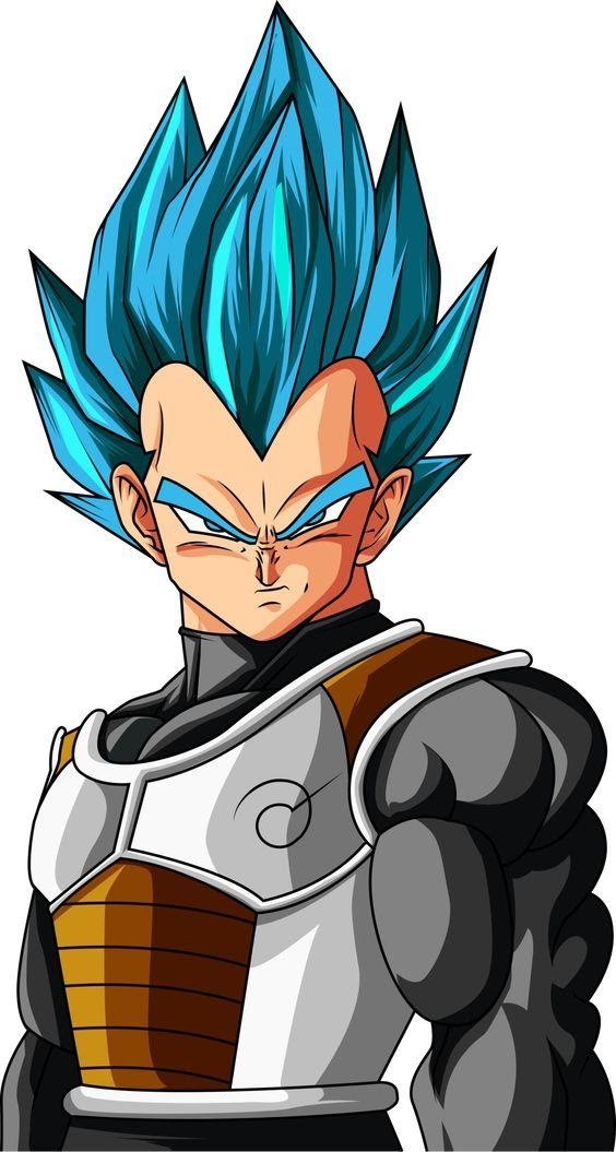 Como desenhar o VEGETA (Dragon Ball) passo a passo, fácil e rápido 