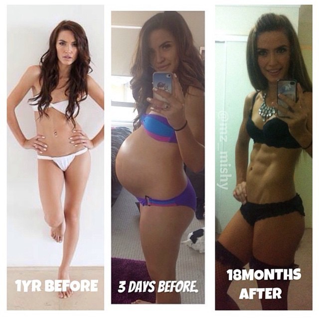 fitgymbabe:  Instagram: fit_moms_of_ig Great Pic! - Check out more of her pics: fit_moms_of_ig