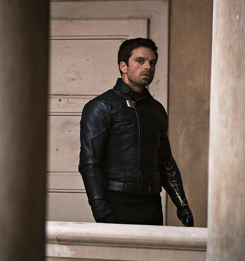SEBASTIAN STAN As Bucky Barnes In THE FALCON AND THE WINTER SOLDIER (2021) Dir. Kari Skogland 