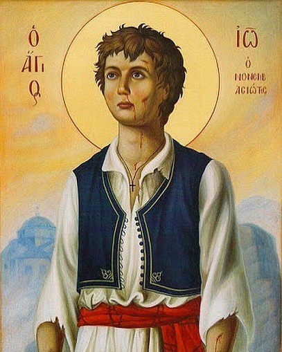 thesynaxarium:Today we celebrate the New Martyr John of Monemvasia. Saint John was a child of except