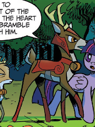 chongotheartist:  dragondicks:  sharped0:  wolfnanaki:  The new MLP comic introduces DEER and they’re basically the elves of the MLP universe. They harness magic from the natural environment, like zebras. They live at the very center of the Everfree