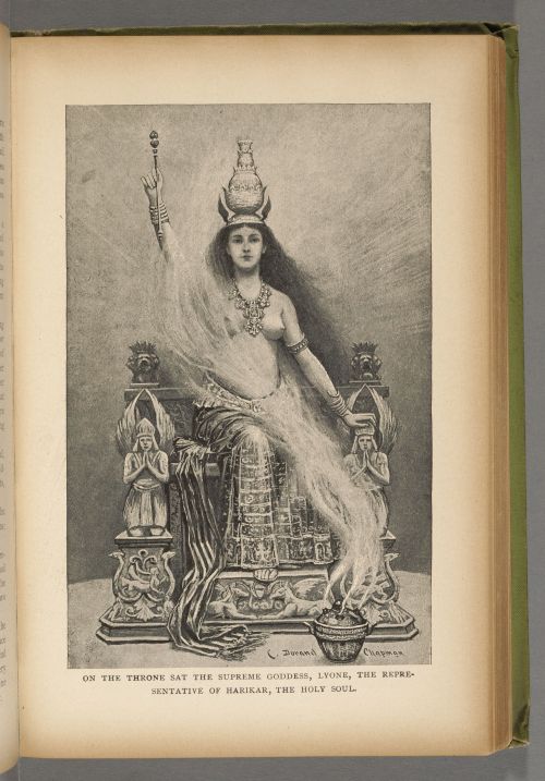 Bradshaw, William Richard, 1851-1927. The goddess of Atvatabar : being the history of the discovery 