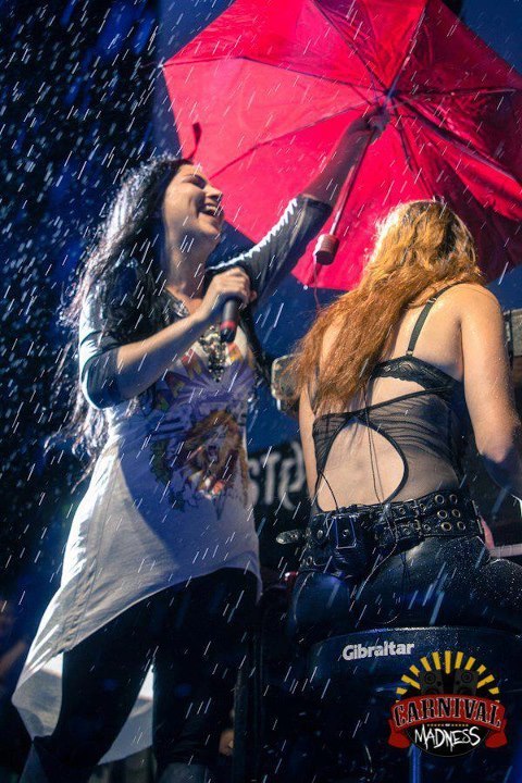 Amy Lee and Lzzy Hale