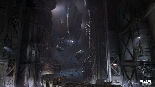 galaxynextdoor:  Halo 4 concept art by John Liberto 