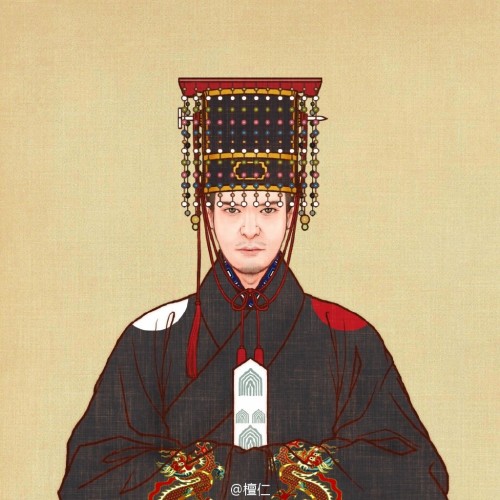 changan-moon: Chinese hanfu portraits by 檀仁Tanren