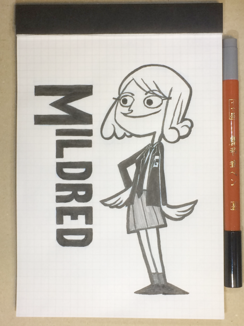 d-maliline:Mystery Girlsボーイズが有るなら ガールズも有ります。使用した筆ペンが ボーイズの時と異なっているため 少しタッチが変わってしましました。