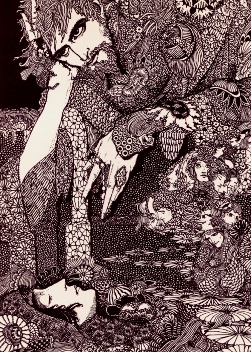 xshayarsha: Details of Harry Clarke’s illustrations of Edgar Allan Poe’s Tales of Myster