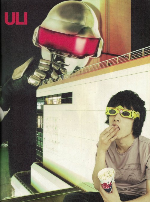 I scanned my SNOOZER 4/2001 DAFT PUNK &amp; くるり(QURULI)