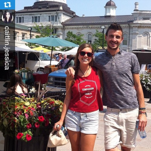 Looking great @caitlin.jessica !  ・・・ Downtown Kingston at the Buskers Fest today! Wearing my new &l