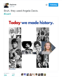 noitanimullicimotabus:  jeno-side:  moisemorancy:  4mysquad:    That graphic…     I know Angela Davis would not be rocking with the use of her image   I hate this world.  They used our Queen. They dare to use Liliʻuokalani and say she would stand