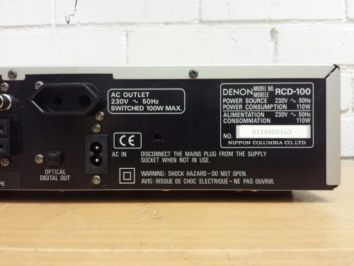 Denon RCD-100 Compact Audio System, 1999